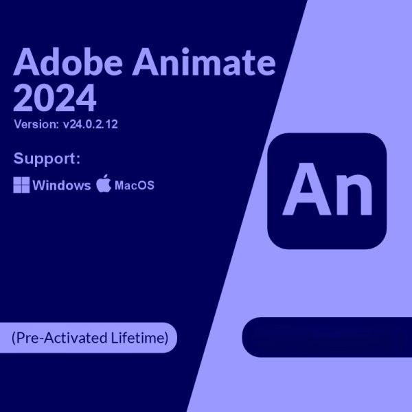 Adobe Animate 2024 Pre-Activated